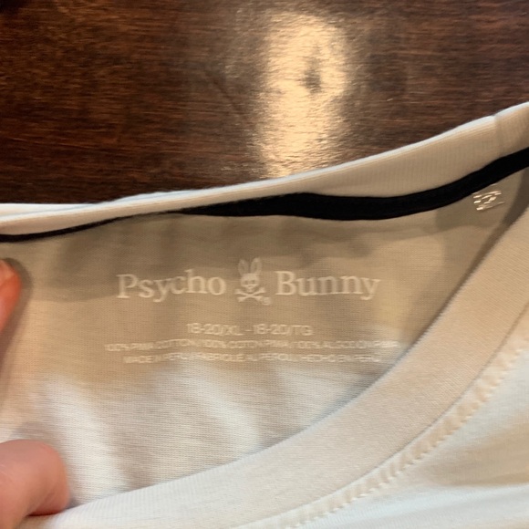 Psycho Bunny Cream Graphic Tee - Picture 2 of 5